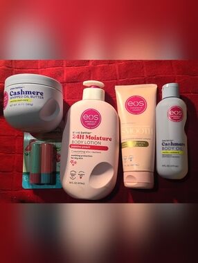 (5) EOS 2 pack Lip Balm Body Lotion Body Cream Oil Butter Body Oil